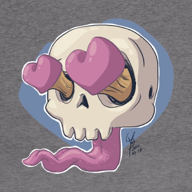 Skull Love by MBGraphiX